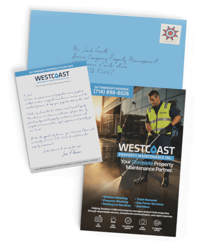 Handwritten direct mail marketing campaign by Think Ink Marketing
